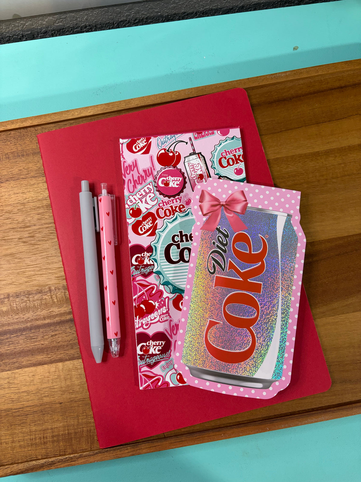 Diet Coke Stationery Bundle 🥤💖✨