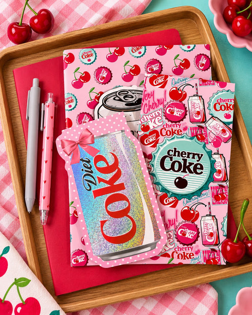 Diet Coke Stationery Bundle 🥤💖✨